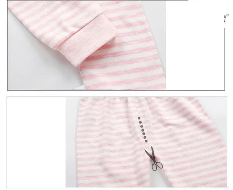 Disney Cartoon Baby Underwear Suit Autumn Clothes Winnie Pooh Printed Children Long Sleeved 2pc/set Pajamas Cotton Kids Outfits - Shopfly.co.uk