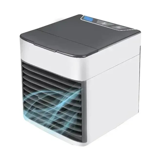 Air conditioning fan, mini air cooler, household cooling, small energy-saving, USB portable, small electric office