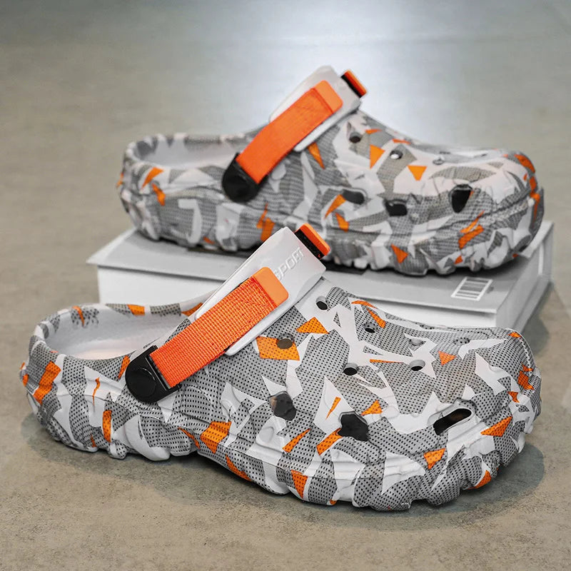 Origin Men Slipper Summer Beach Clogs Indoor House Water Shoes Sneaker Casual Sports Shoes for Men Slipper Sandals Flip Flop - Shopfly.co.uk