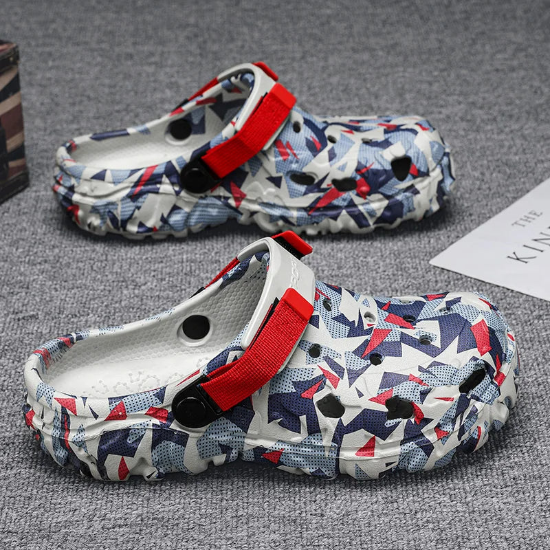 Origin Men Slipper Summer Beach Clogs Indoor House Water Shoes Sneaker Casual Sports Shoes for Men Slipper Sandals Flip Flop - Shopfly.co.uk