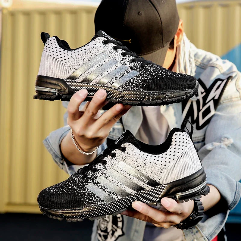 Luxury Men's and Women's Sports Shoes, Breathable Hiking and Lightweight Running, Walking, Outdoor Tennis Shoes 2024 New Model - Shopfly.co.uk
