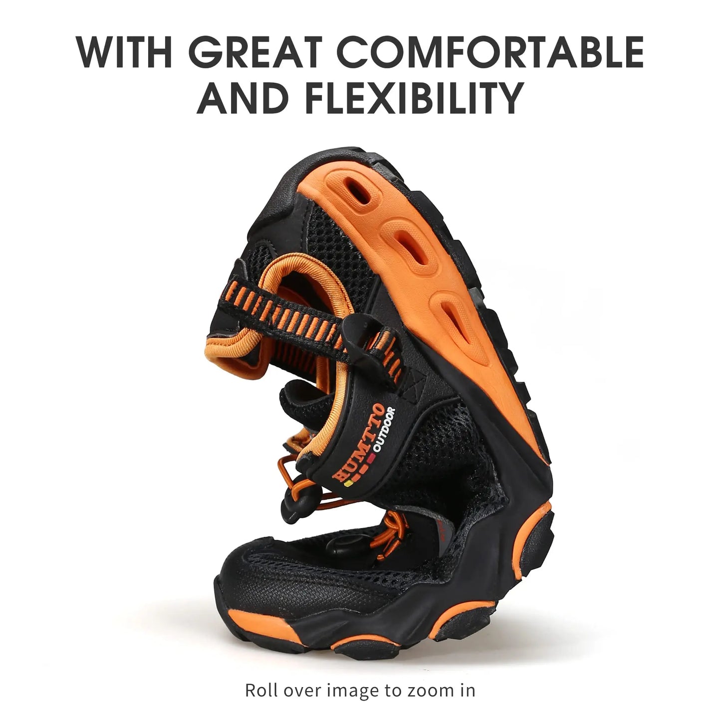 HUMTTO Summer Wading Hiking Shoes for Men Outdoor Man Sneakers Breathable Quick Drying Sports Trekking Beach Barefoot Mens Shoes - Shopfly.co.uk