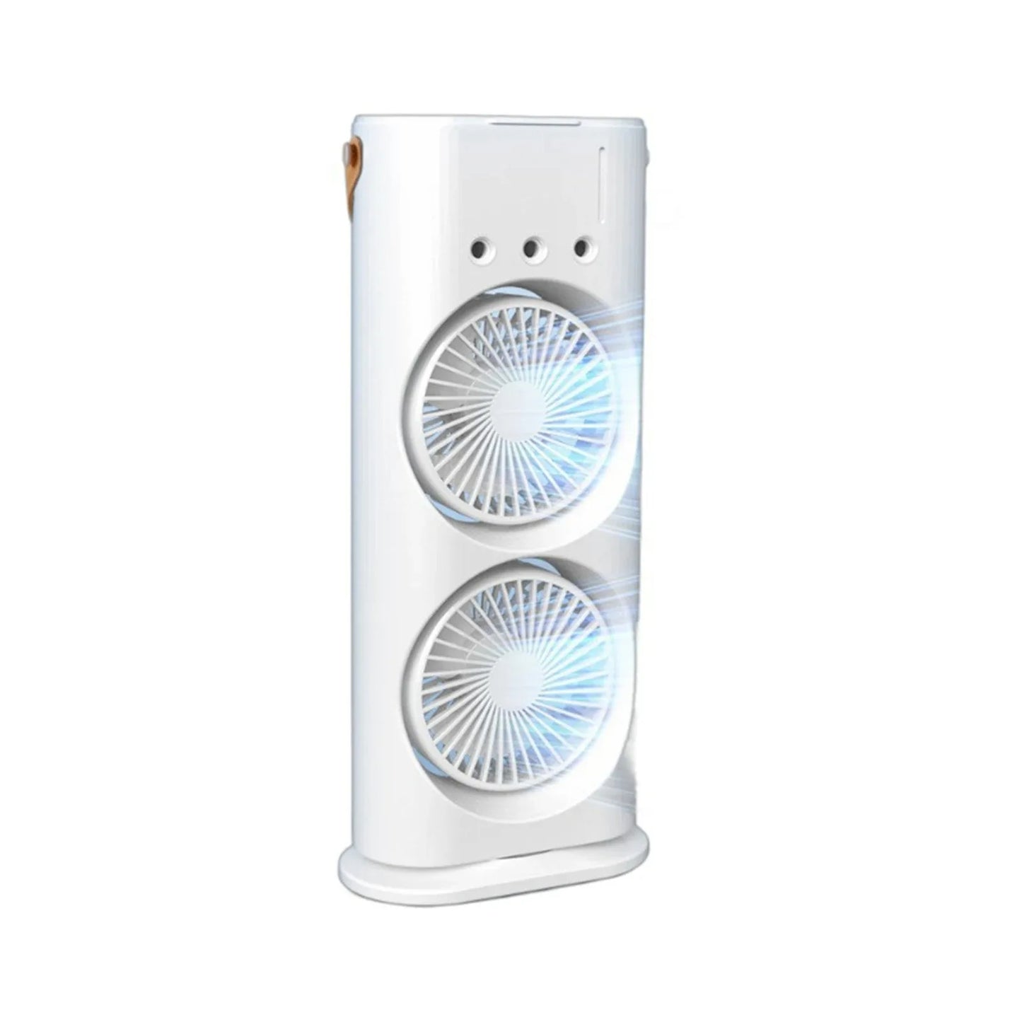 3-in-1 fan air conditioner, household small LED air cooler, portable night light, air conditioning humidifier, fan, gift