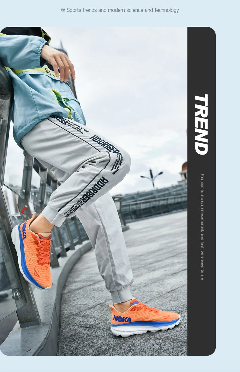 Men Sports Running Shoes Casual Carbon Plate Marathon Breathable Lightweight Women's Comfortable Athletic Nonskid Sneakers - Shopfly.co.uk