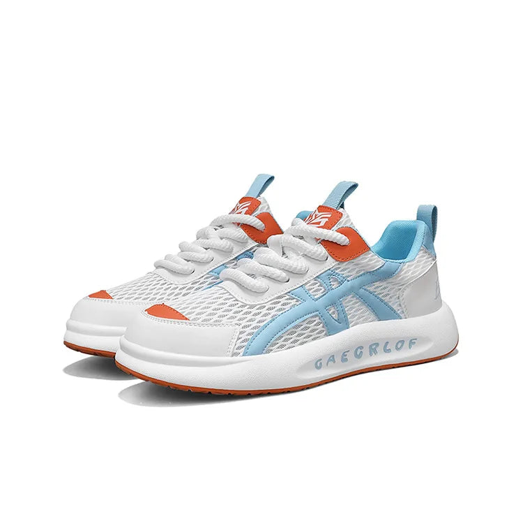 Size 39-44 Men's Shoes Breathable Mesh Casual Sports Shoes Versatile Thick Sole Height Increase Daddy Shoes - Shopfly.co.uk