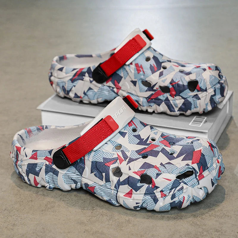 Origin Men Slipper Summer Beach Clogs Indoor House Water Shoes Sneaker Casual Sports Shoes for Men Slipper Sandals Flip Flop - Shopfly.co.uk