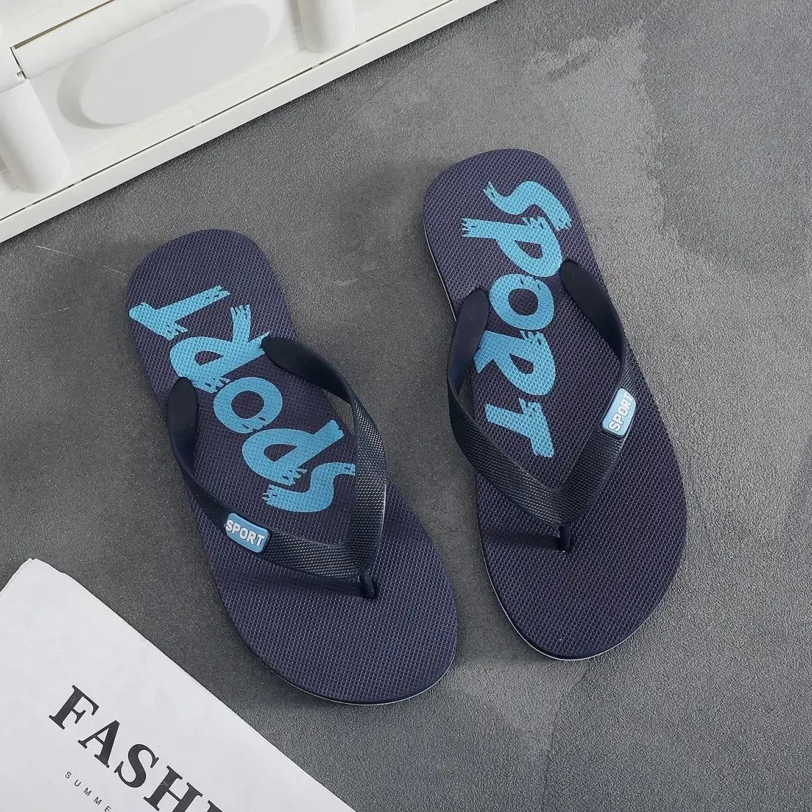 Male Slipper Shiatsu Flat Indoor Summer Sale Slides Adult Fun Designer Luxury Eva Mascullino Comfortable Y2k Pvc 2025 Men's Shoe - Shopfly.co.uk