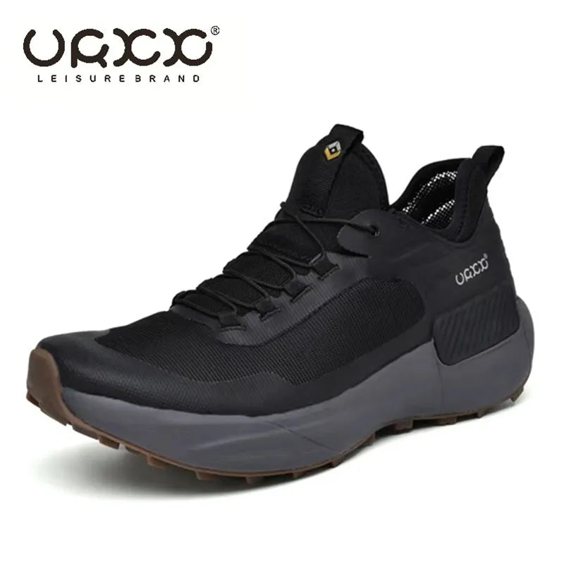 Men's New Running Shoes Sports Casual Walking Shoes Comfortable Soft Sole Waterproof Outdoor Shoes Men Platform Non-Slip - Shopfly.co.uk