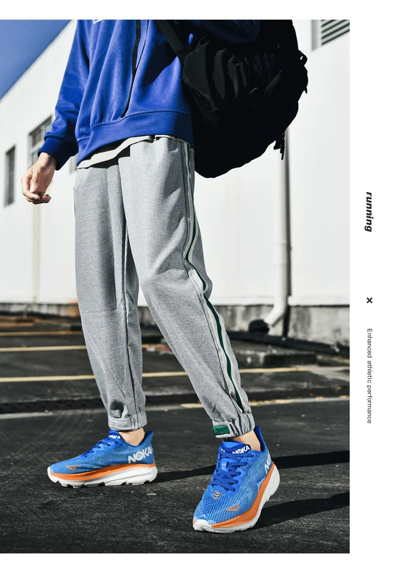 Men Sports Running Shoes Casual Carbon Plate Marathon Breathable Lightweight Women's Comfortable Athletic Nonskid Sneakers - Shopfly.co.uk