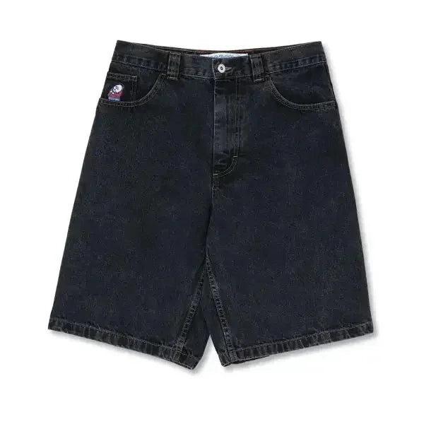 Vintage Graphic Printing Baggy Denim Shorts New Gothic Cross Y2K Fashion Harajuku Casual High Waist Wide Leg Shorts Streetwear - Shopfly.co.uk