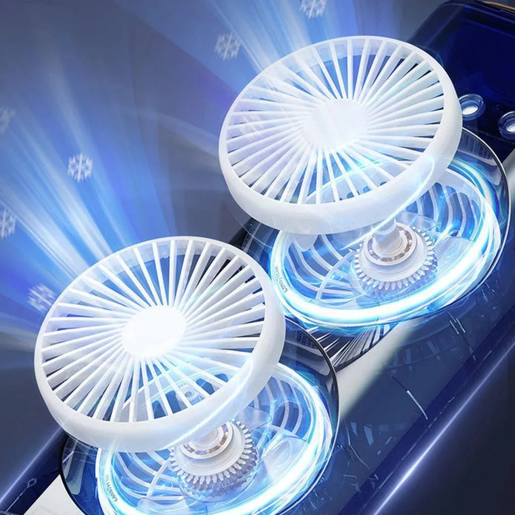 3-in-1 fan air conditioner, household small LED air cooler, portable night light, air conditioning humidifier, fan, gift