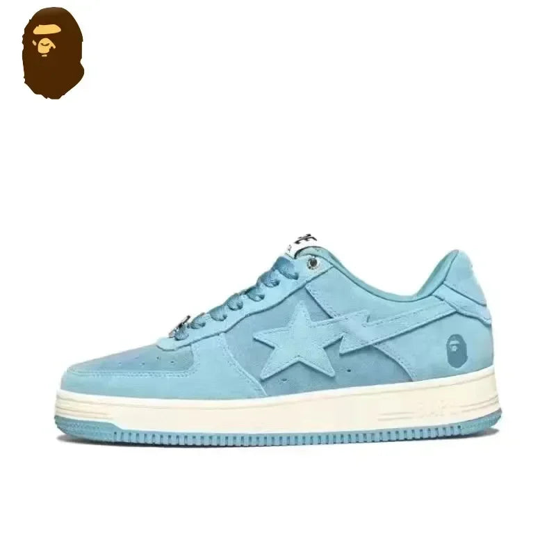 A BATHING APE Bape Sta X Marvel Hero Collection Co Branded Niche Street Vibe Fashion Casual Board Shoes Trend Shoes - Shopfly.co.uk