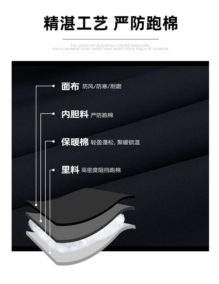Business Men Thick Winter Big Hood Collar Warm Parka Waterproof Windproof NEW -40 Degrees Top Quality White Duck Down Jacket Men - Shopfly.co.uk