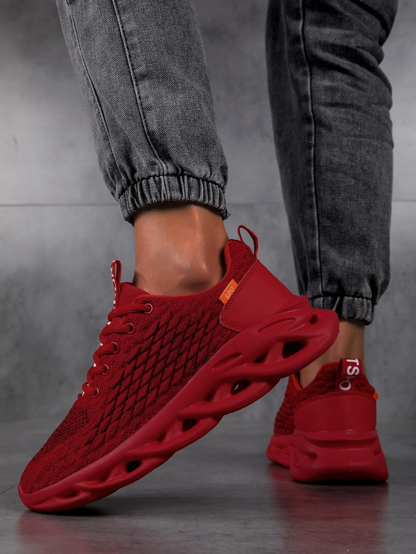 New Lightweight Men's Fashionable Sports Shoes Breathable Comfortable Running Shoes Outdoor Fitness Lazy Training Non-slip Shoes - Shopfly.co.uk