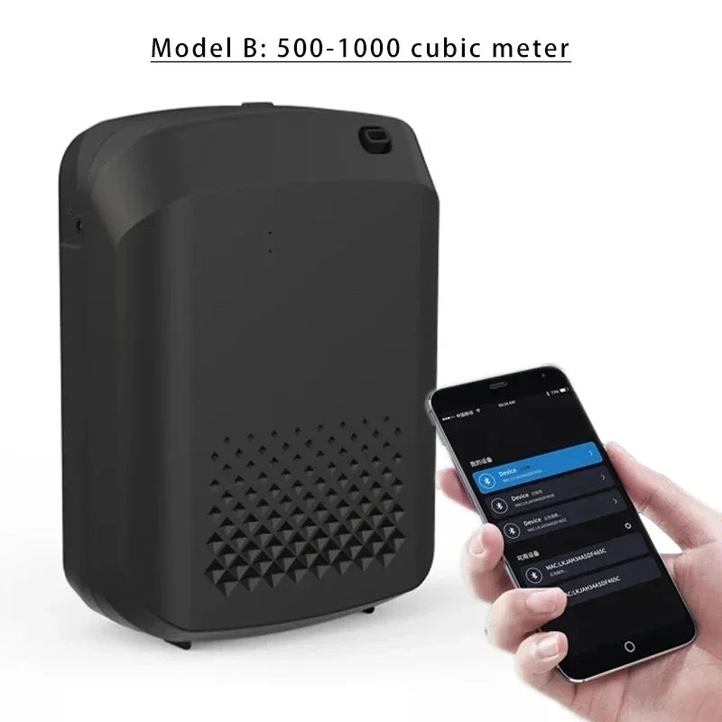 Waterless Fragrance Diffuser 300ml WIFI Control Flavoring Diffuser Timer Function Air Freshener Smell Distributor For Home Hotel - Shopfly.co.uk