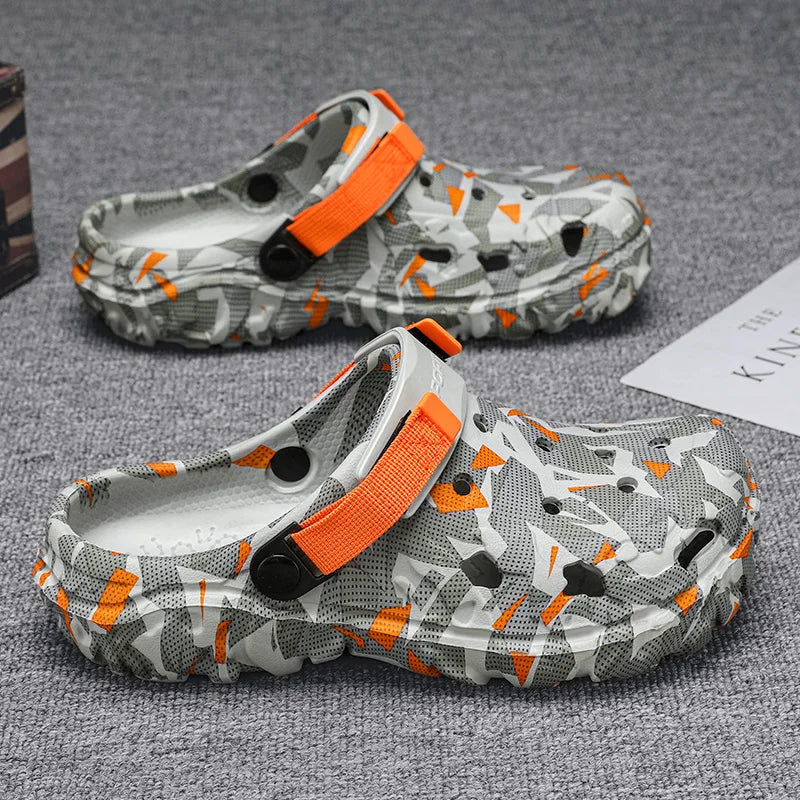 Origin Men Slipper Summer Beach Clogs Indoor House Water Shoes Sneaker Casual Sports Shoes for Men Slipper Sandals Flip Flop - Shopfly.co.uk