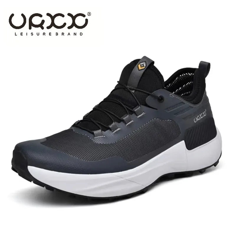 Men's New Running Shoes Sports Casual Walking Shoes Comfortable Soft Sole Waterproof Outdoor Shoes Men Platform Non-Slip - Shopfly.co.uk