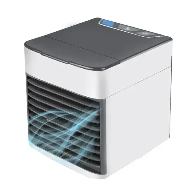 Air conditioning fan, mini air cooler, household cooling, small energy-saving, USB portable, small electric office