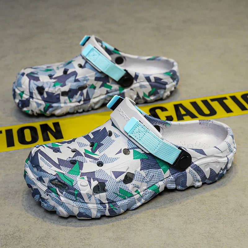 Origin Men Slipper Summer Beach Clogs Indoor House Water Shoes Sneaker Casual Sports Shoes for Men Slipper Sandals Flip Flop - Shopfly.co.uk