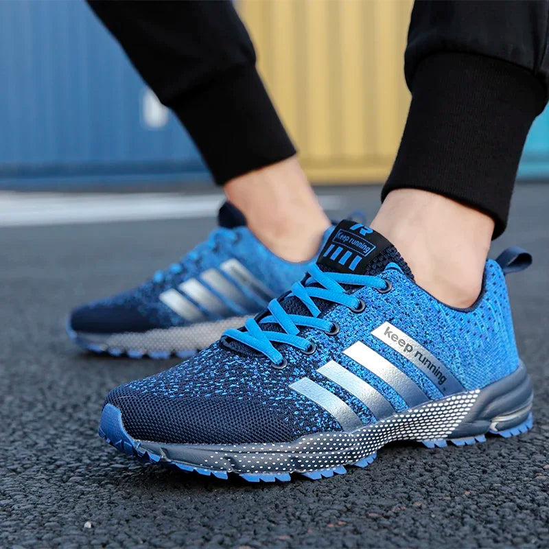 Luxury Men's and Women's Sports Shoes, Breathable Hiking and Lightweight Running, Walking, Outdoor Tennis Shoes 2024 New Model - Shopfly.co.uk