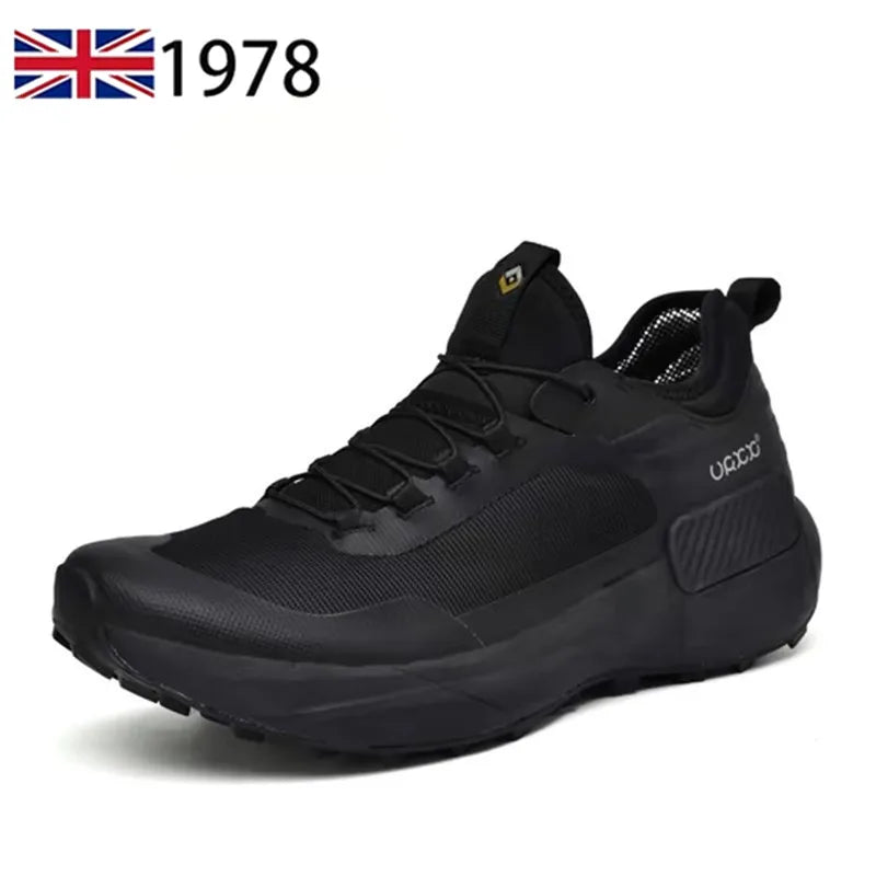 Men's New Running Shoes Sports Casual Walking Shoes Comfortable Soft Sole Waterproof Outdoor Shoes Men Platform Non-Slip - Shopfly.co.uk