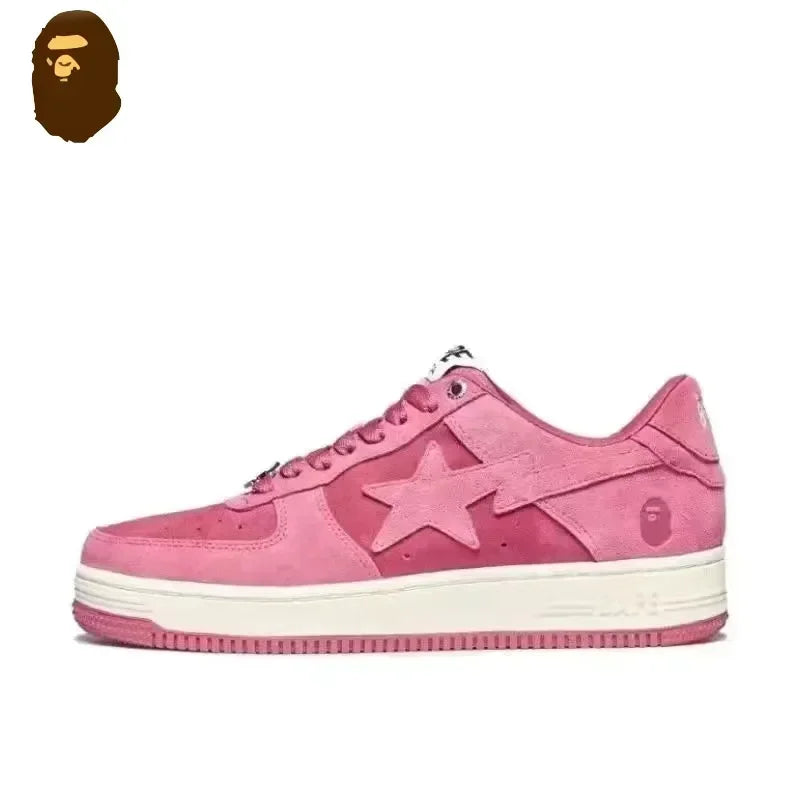 A BATHING APE Bape Sta X Marvel Hero Collection Co Branded Niche Street Vibe Fashion Casual Board Shoes Trend Shoes - Shopfly.co.uk