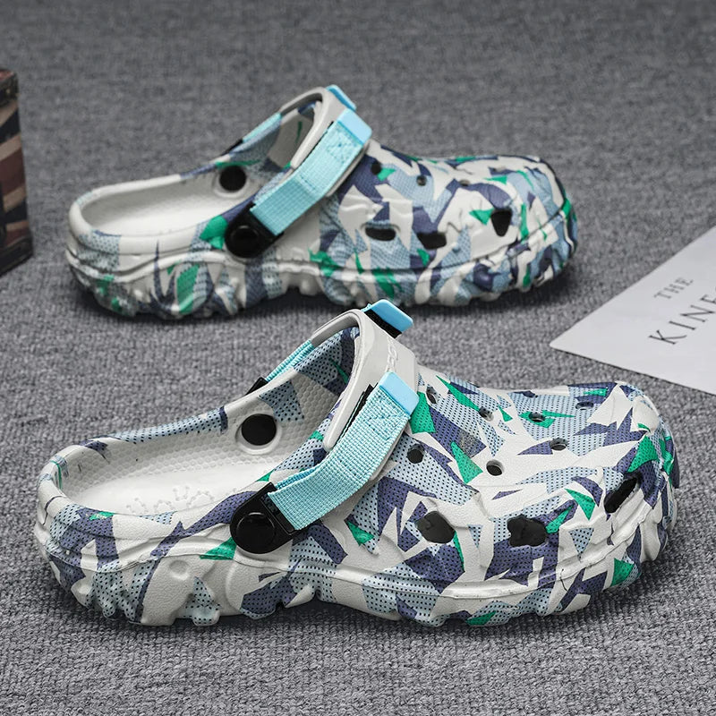 Origin Men Slipper Summer Beach Clogs Indoor House Water Shoes Sneaker Casual Sports Shoes for Men Slipper Sandals Flip Flop - Shopfly.co.uk