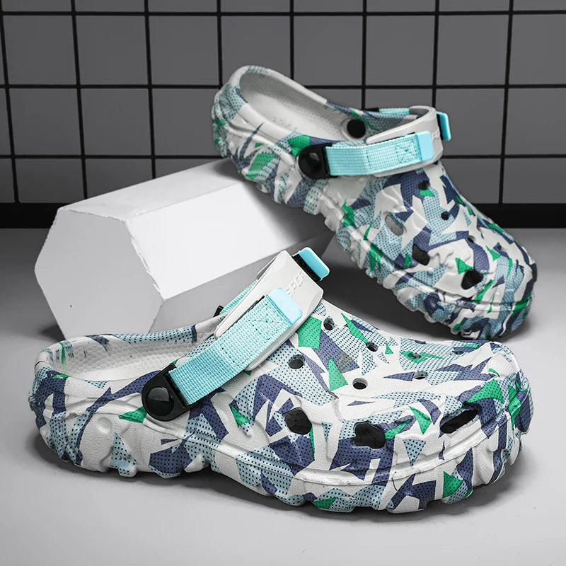 Origin Men Slipper Summer Beach Clogs Indoor House Water Shoes Sneaker Casual Sports Shoes for Men Slipper Sandals Flip Flop - Shopfly.co.uk