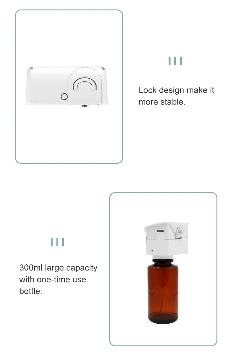 Waterless Fragrance Diffuser 300ml WIFI Control Flavoring Diffuser Timer Function Air Freshener Smell Distributor For Home Hotel - Shopfly.co.uk