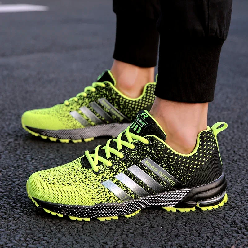 Luxury Men's and Women's Sports Shoes, Breathable Hiking and Lightweight Running, Walking, Outdoor Tennis Shoes 2024 New Model - Shopfly.co.uk