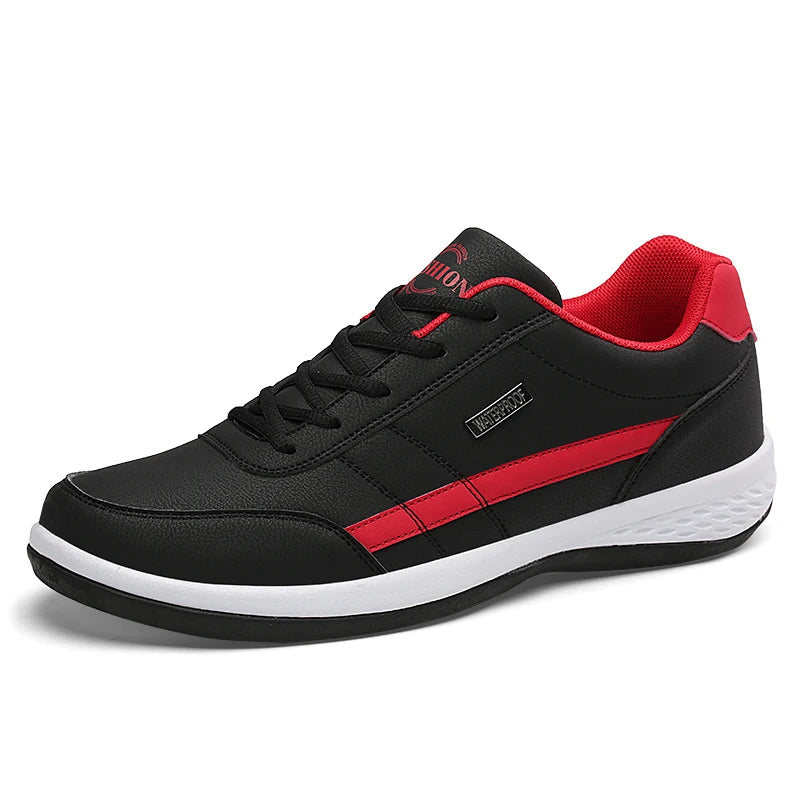 New Leather Men's Shoes, Sports Shoes, Fashion, Brisk Walking, Luxury Shoes, Breathable, Anti Slip, Casual Vulcanized Shoes38-46 - Shopfly.co.uk