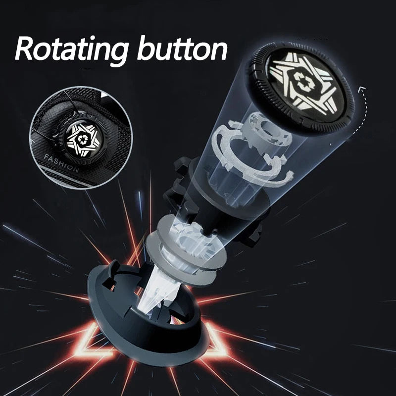 Rotating Button Men Shoes Security Sneakers Steel Toe Shoes Puncture-Proof work Shoes Anti-smash Sport Safety Shoes Protective - Shopfly.co.uk