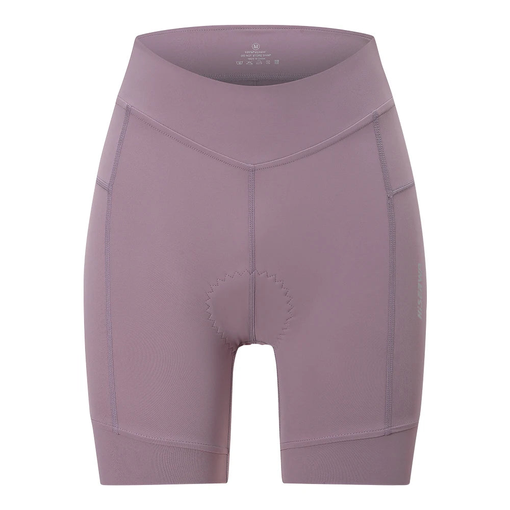 HISERWA Women Cycling Shorts High Quality MTB Bike Shorts 6 Hours Riding Shockproof Pad Breathable Lycra Sports Bicycle Tights - Shopfly.co.uk