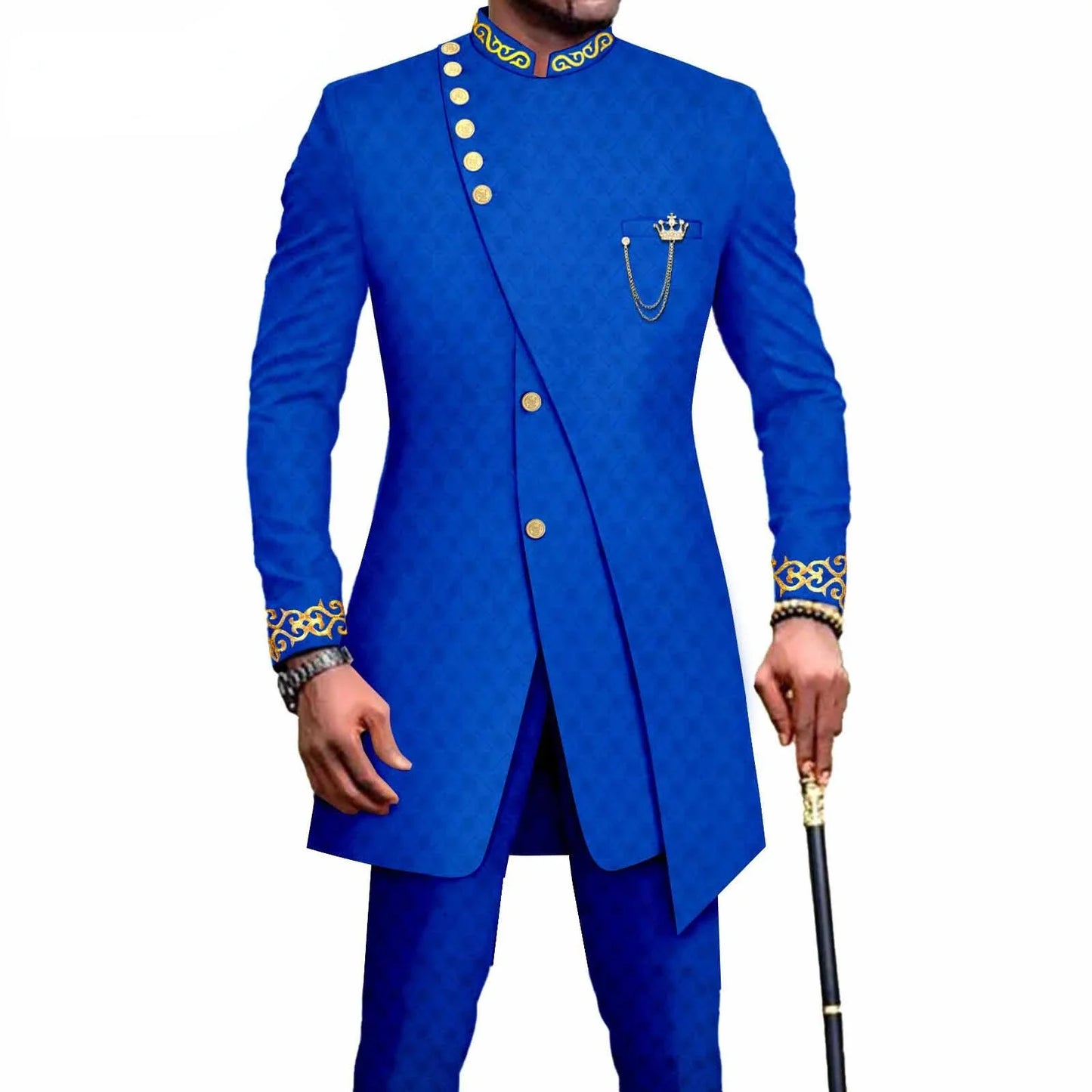 New Casual Men's Suit Slim Two-piece Set Costume Homme Suits for Costume Homme Pour Mariage Terno Masculino Completo - Shopfly.co.uk