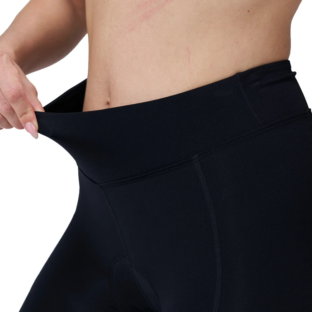 HISERWA Women Cycling Shorts High Quality MTB Bike Shorts 6 Hours Riding Shockproof Pad Breathable Lycra Sports Bicycle Tights - Shopfly.co.uk