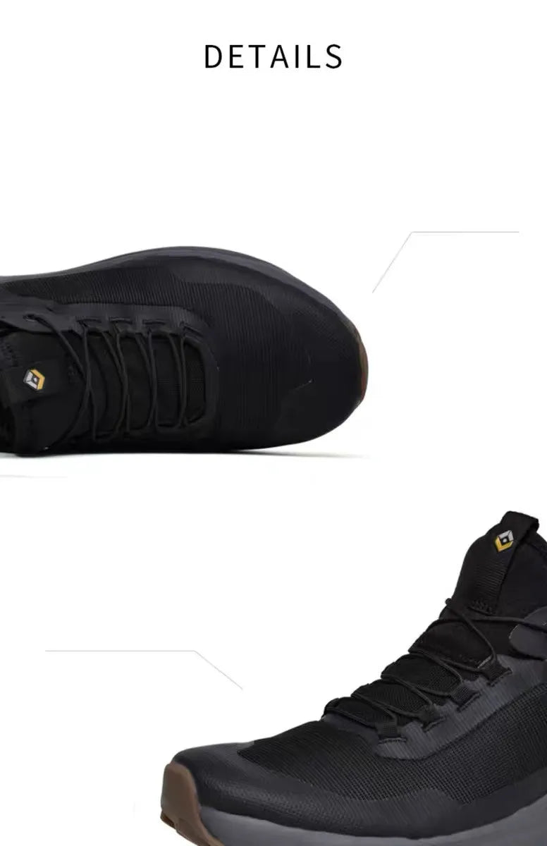 Men's New Running Shoes Sports Casual Walking Shoes Comfortable Soft Sole Waterproof Outdoor Shoes Men Platform Non-Slip - Shopfly.co.uk