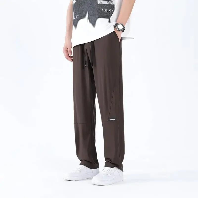 Plus Size 50-175kg Men's Ice Cool Long Pants Large Size 8XL 9XL 10XL Casual Loose Trousers Big Size Men Clothing Gym Sport Pants - Shopfly.co.uk
