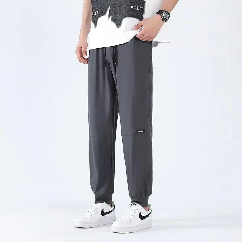 Plus Size 50-175kg Men's Ice Cool Long Pants Large Size 8XL 9XL 10XL Casual Loose Trousers Big Size Men Clothing Gym Sport Pants - Shopfly.co.uk