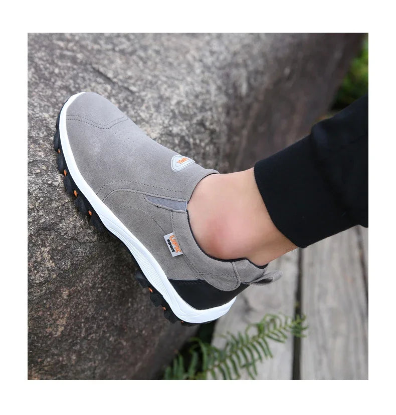 50Size Men Casual Sport Shoes 2024 Autumn New Men's Vulcanized Shoes Outdoor Walking Shoes Lightweight and Comfortable Loafers - Shopfly.co.uk