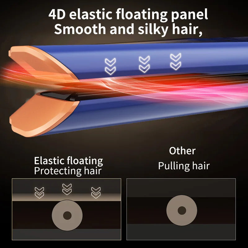 Hair Straightener Hair Dryer Negative Ion Hair Styler Long-Lasting Styling Tool Hairdryer Machine Care Hair - Shopfly.co.uk