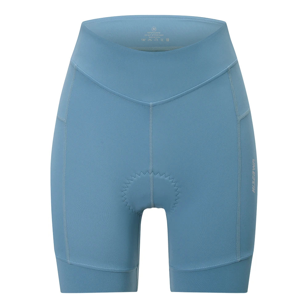 HISERWA Women Cycling Shorts High Quality MTB Bike Shorts 6 Hours Riding Shockproof Pad Breathable Lycra Sports Bicycle Tights - Shopfly.co.uk
