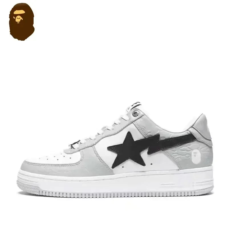 A BATHING APE Bape Sta X Marvel Hero Collection Co Branded Niche Street Vibe Fashion Casual Board Shoes Trend Shoes - Shopfly.co.uk