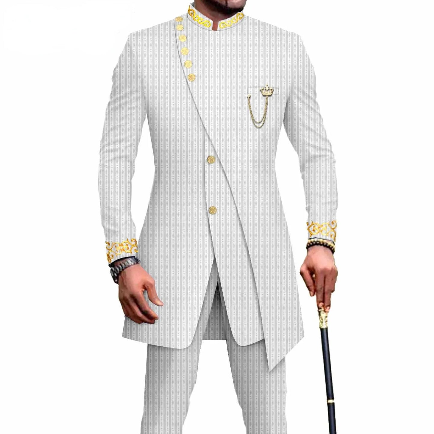 New Casual Men's Suit Slim Two-piece Set Costume Homme Suits for Costume Homme Pour Mariage Terno Masculino Completo - Shopfly.co.uk