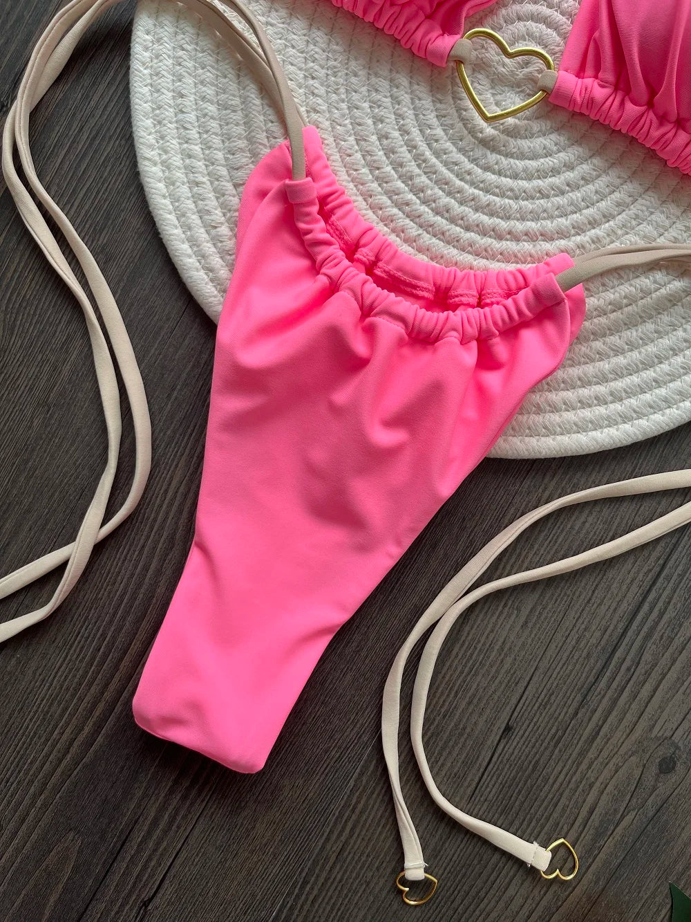 RUOTONSEPT Sexy Halter Solid color Bikini Set Women's Swimsuit Two-piece Triangle Thong Swimwear Bathing Suit Brazilian Biquinis - Shopfly.co.uk