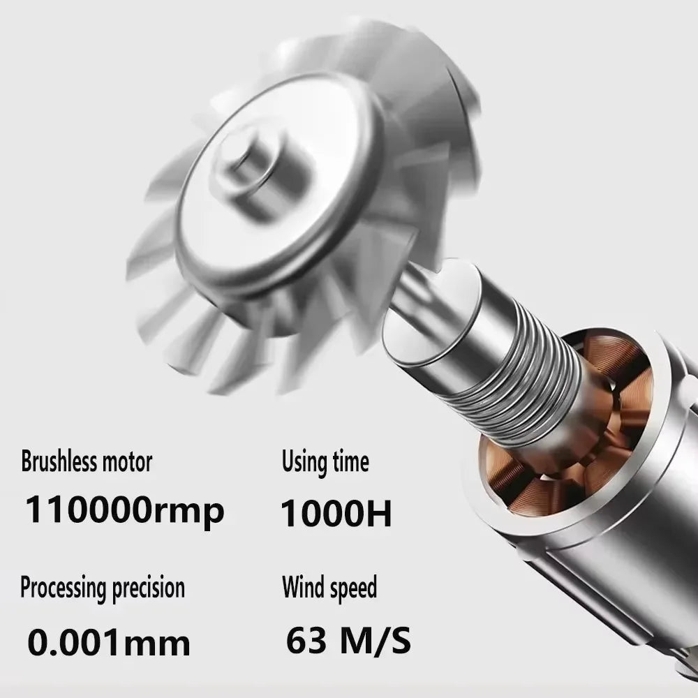 Professional High Speed Multi-Styler 6 in 1 Ionic Hair Styler 1300W Powerful Blow Dryer Fast Drying Auto Wrap Hair Culer - Shopfly.co.uk
