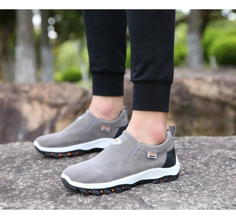 50Size Men Casual Sport Shoes 2024 Autumn New Men's Vulcanized Shoes Outdoor Walking Shoes Lightweight and Comfortable Loafers - Shopfly.co.uk