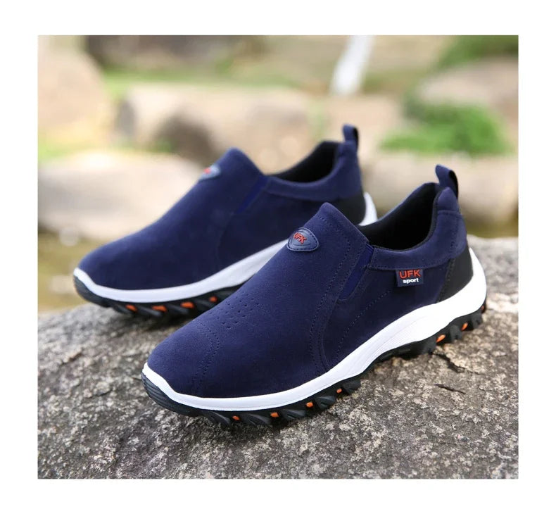 50Size Men Casual Sport Shoes 2024 Autumn New Men's Vulcanized Shoes Outdoor Walking Shoes Lightweight and Comfortable Loafers - Shopfly.co.uk