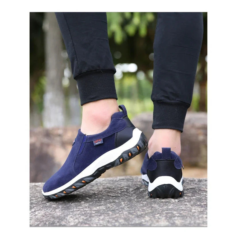 50Size Men Casual Sport Shoes 2024 Autumn New Men's Vulcanized Shoes Outdoor Walking Shoes Lightweight and Comfortable Loafers - Shopfly.co.uk