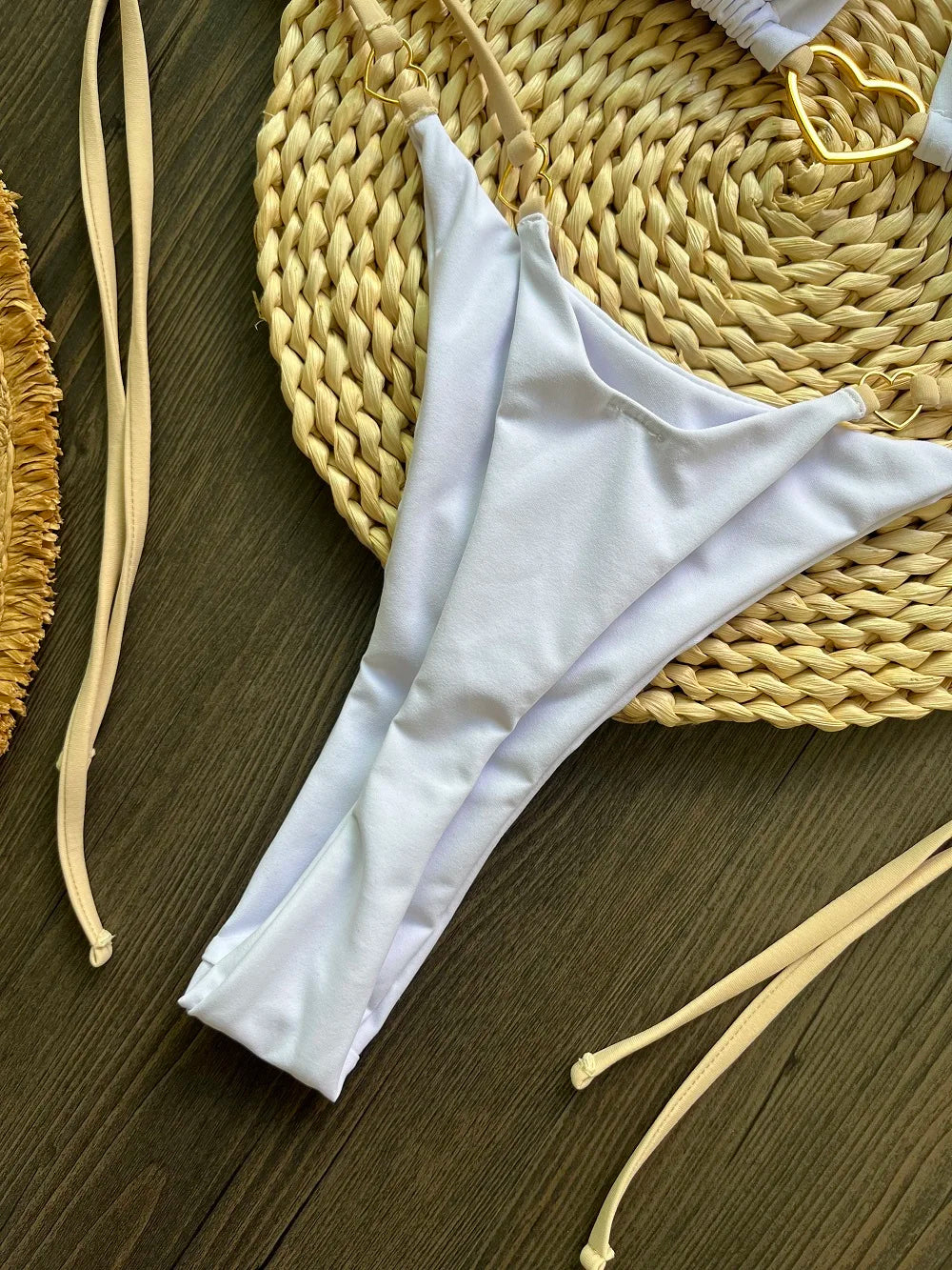 RUOTONSEPT Sexy Halter Solid color Bikini Set Women's Swimsuit Two-piece Triangle Thong Swimwear Bathing Suit Brazilian Biquinis - Shopfly.co.uk