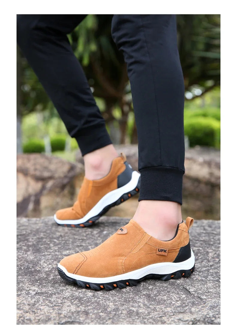 50Size Men Casual Sport Shoes 2024 Autumn New Men's Vulcanized Shoes Outdoor Walking Shoes Lightweight and Comfortable Loafers - Shopfly.co.uk
